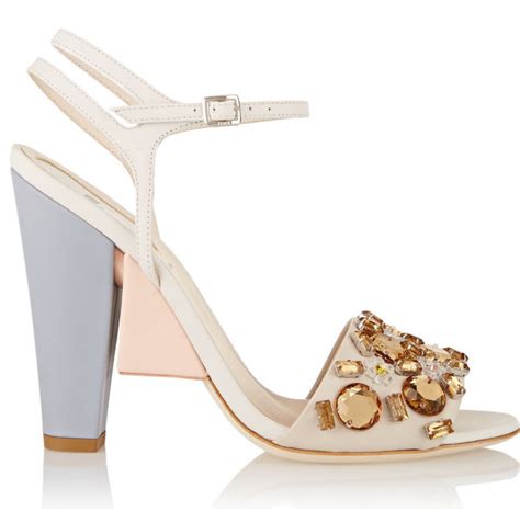 fendi crystal embellished sandals|fendi high heels sandals.